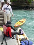 Kayaking to Cpt Cook Monument
